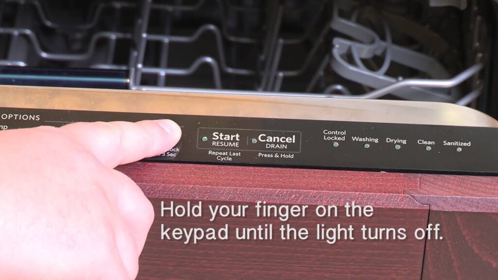 Unlock Your Kitchenaid Dishwasher: Step-By-Step Guide
